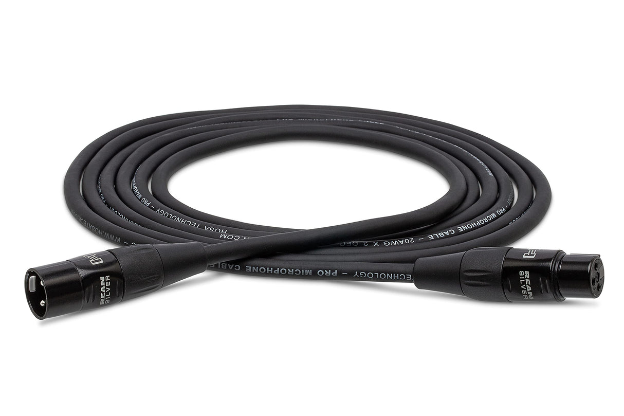 Hosa HMIC-003 Pro Series REAN XLR 3-Pin Female to XLR 3-Pin Male Cable, 3-Feet