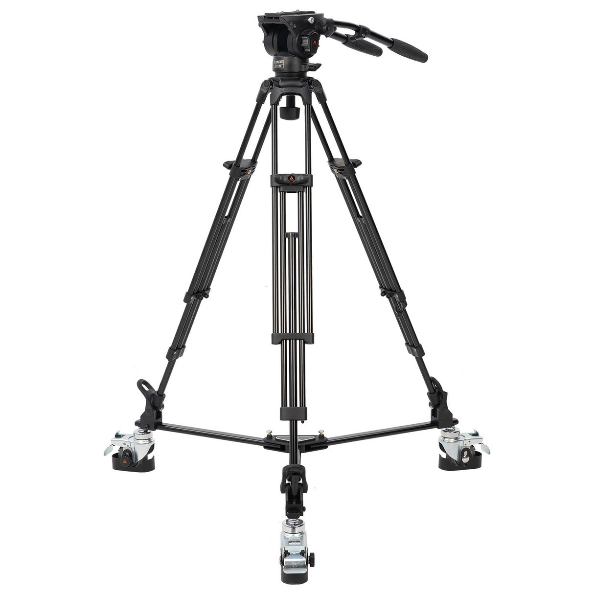 E-Image EG780A2 2-Stage Aluminum Fluid Head Tripod Kit with Adjustable Drag