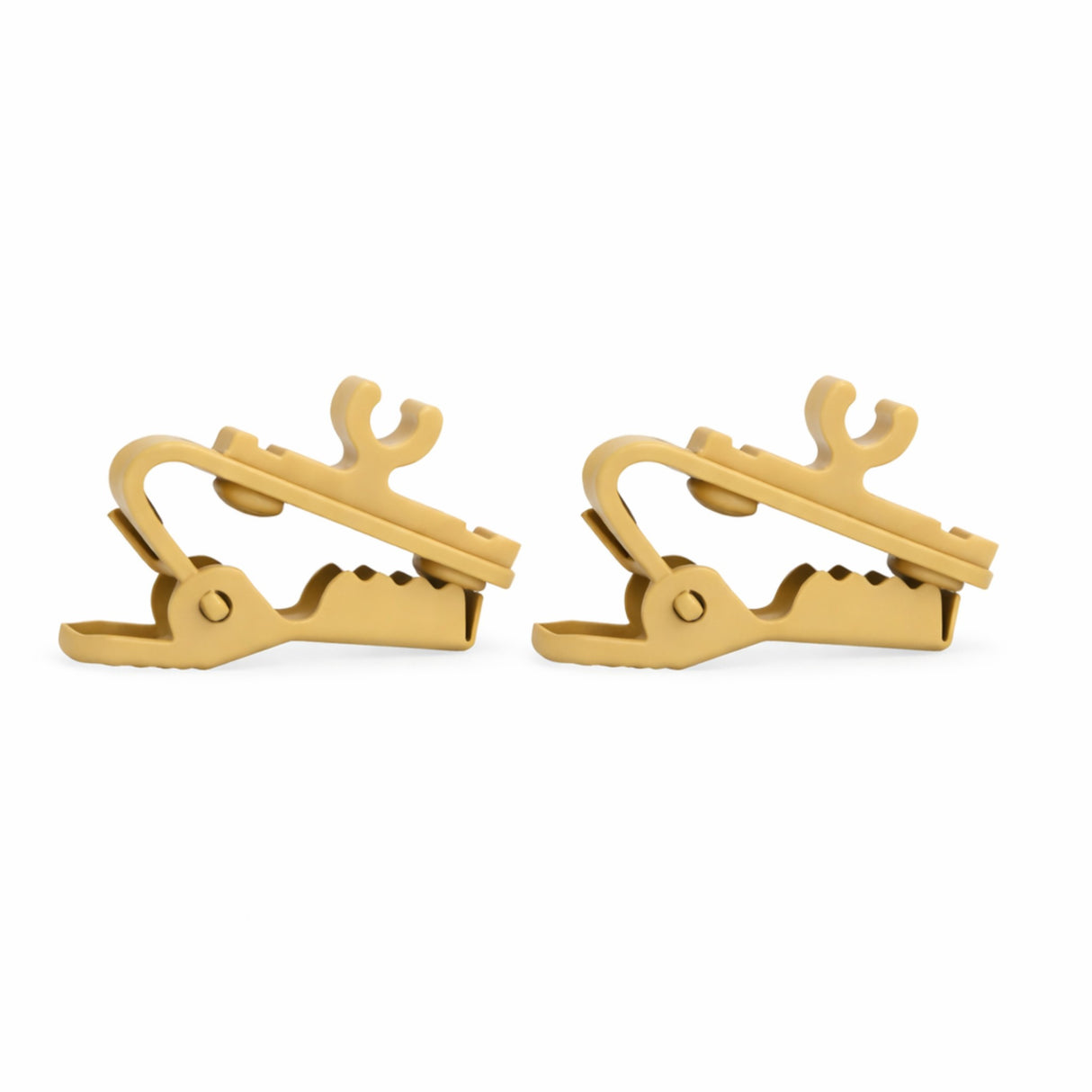 Shure RK304T Tan Tie Clips for SM93 & WL93 Lavalier Mics — Pair