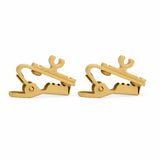 Shure RK304T Tan Tie Clips for SM93 & WL93 Lavalier Mics — Pair