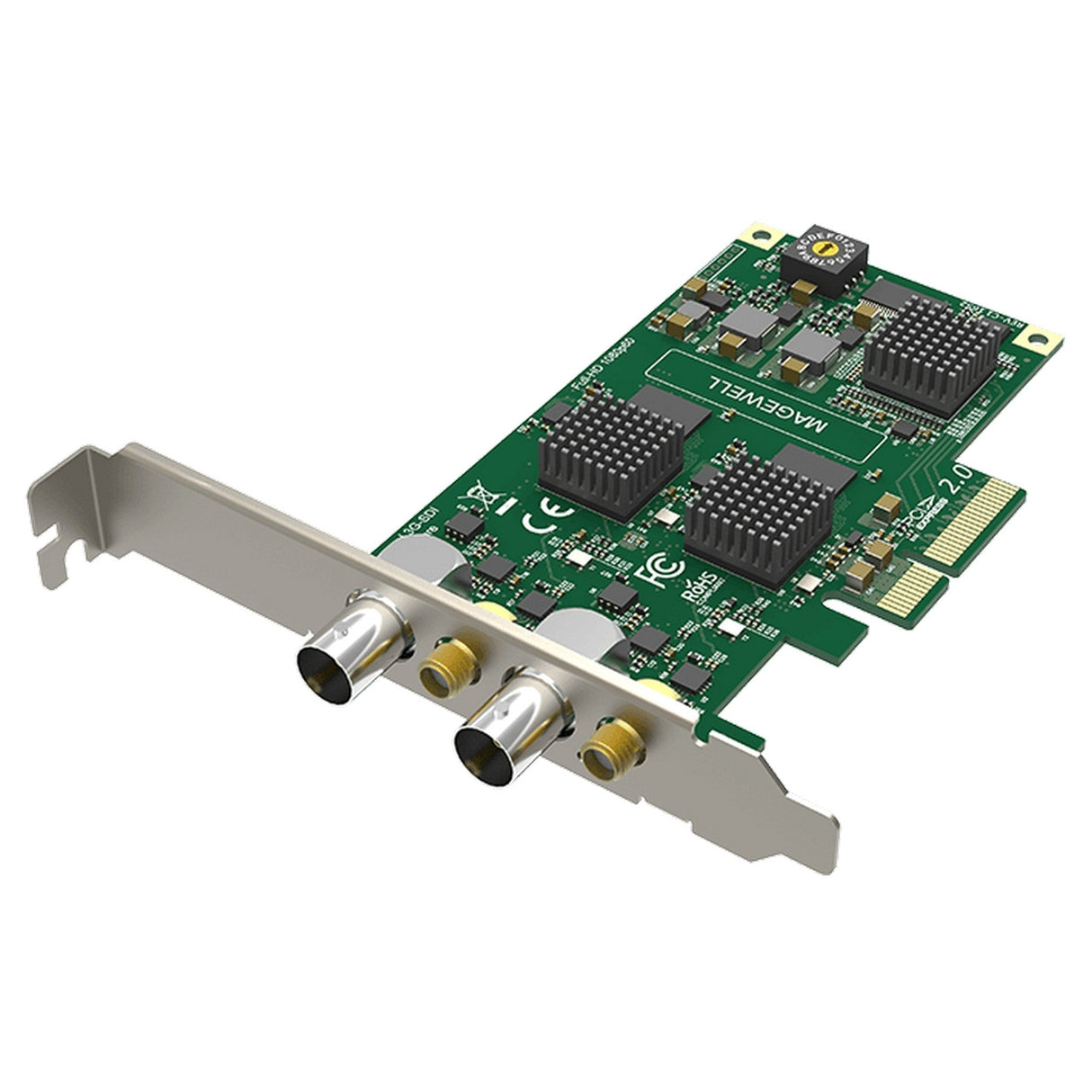 Magewell Pro Capture Dual SDI 2-Channel Bypass Loop HD Capture Card