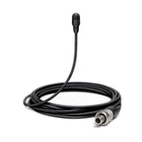 Shure TL47B/O TwinPlex Omnidirectional Subminiature Lavalier Microphone Black with LEMO Connector and Accessories