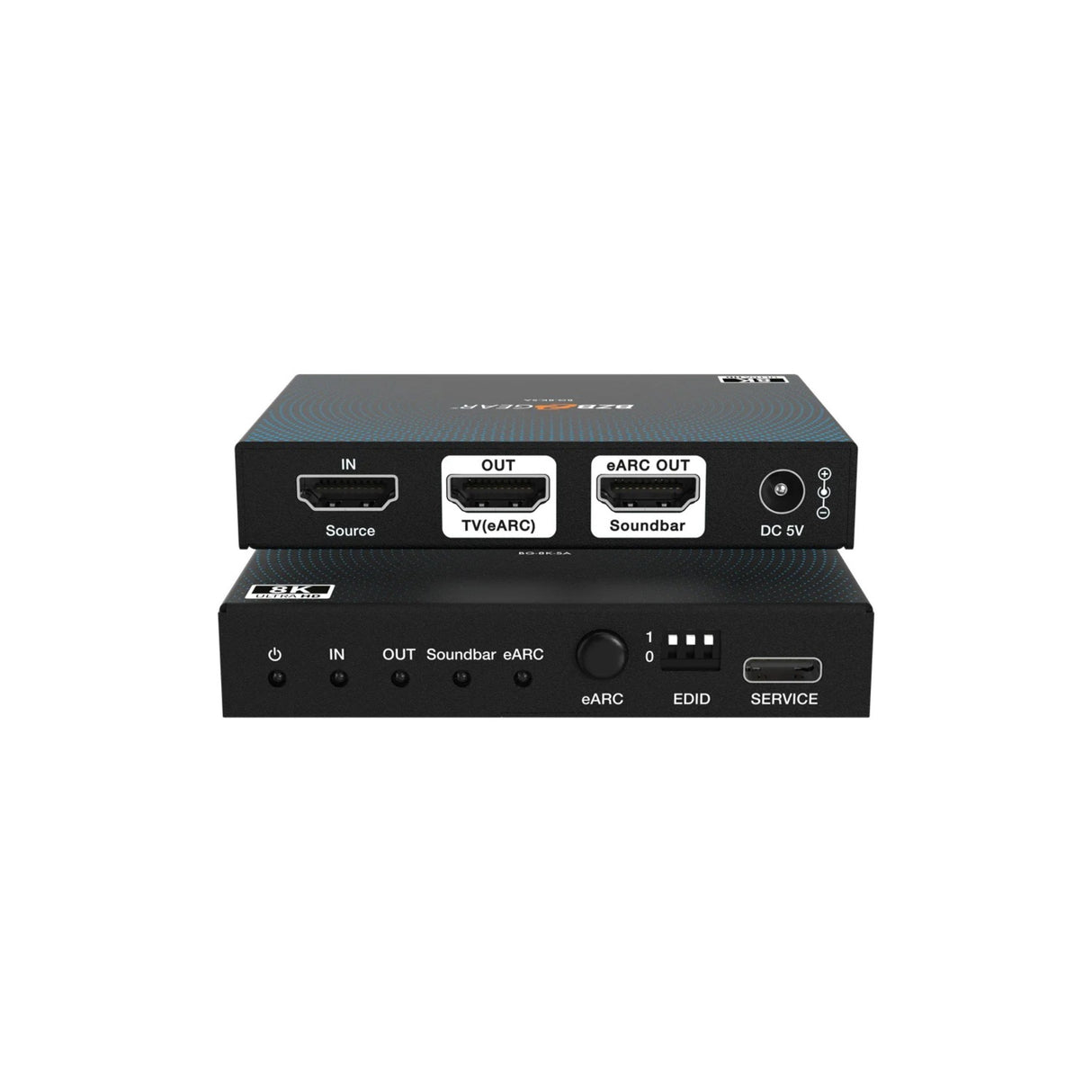 BZBGEAR BG-8K-SA HDMI 2.1 eARC Audio to Soundbar Converter Adapter