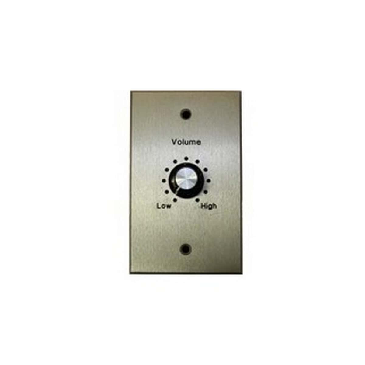 Stewart Audio WP-RVC-A Remote Volume Control Wall Plate, Brushed Aluminum