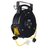 Stage Ninja STX-75-3 75 Foot Retractable 14/3 Power Reel 13 Amp