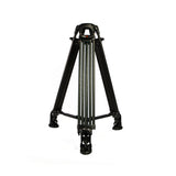 Ikan GC752 E Image 2 Stage Carbon Fiber 75mm Ball Tripod Mid Level Spreader