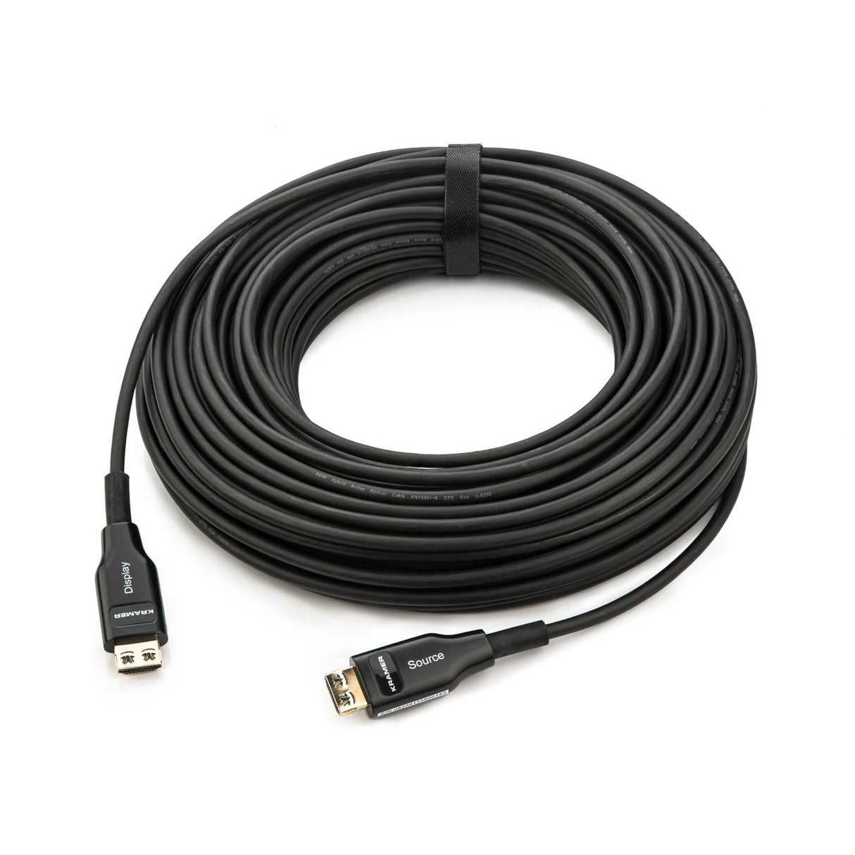 Kramer CP-AOCH/60F-164 High-Speed HDMI Active Optical Hybrid Cable, Plenum Rated, 164-Feet