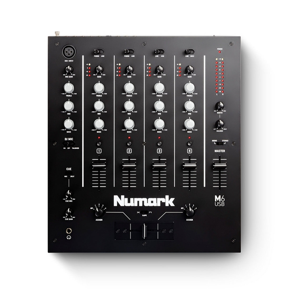 Numark M6 USB 4-Channel USB DJ Mixer