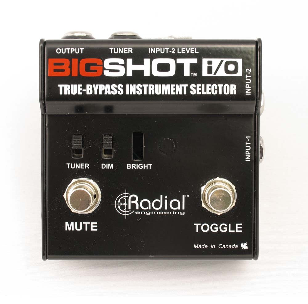 Radial ToneBone BigShot I/O True Bypass Instrument Selector