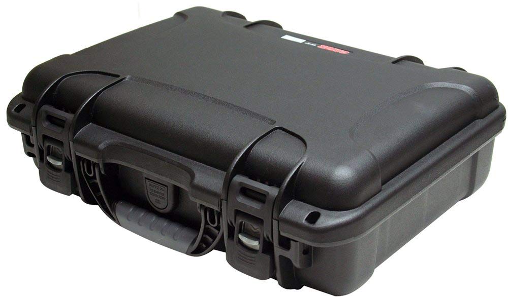 Gator Cases GU-ZOOMH6-WP H6 handheld Recorder Waterproof Injection Molded Case Black