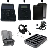 Williams AV DWS INT 5 400 ALK Digi-Wave 400 Interpretation System for 4 Languages Plus Floor Alkaline Batteries Version