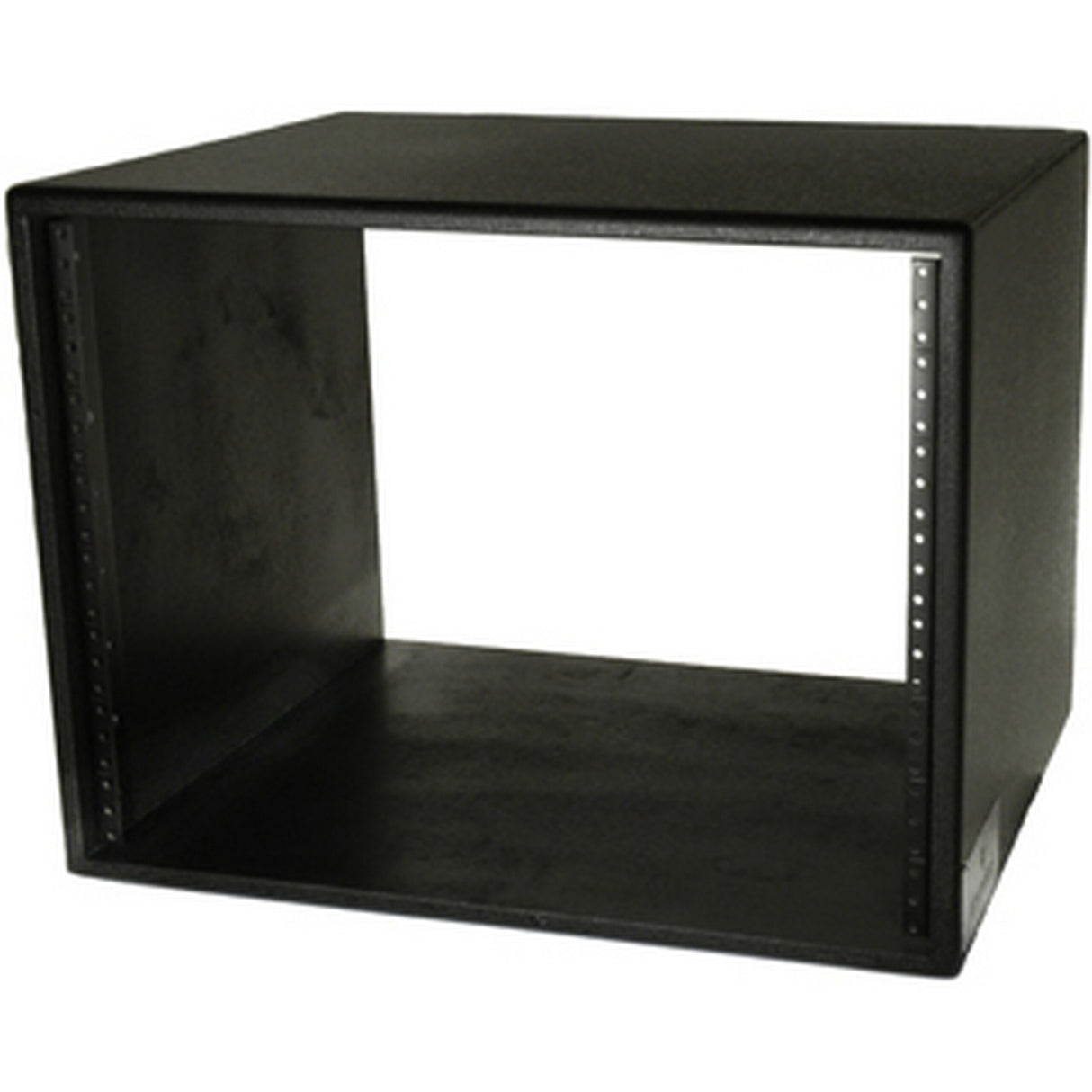 Grundorf SRB-0816B 8-Space Rack Shell, Black Painted Birch Wood