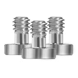 Kondor Blue Replacement Mini Lock Bolt Pack for Quick Release Plates - 1/4’’-20 Short / 3 Pack