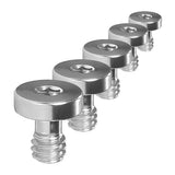 Kondor Blue Replacement Mini Lock Bolt Pack for Quick Release Plates - 1/4’’-20 Short / 5 Pack