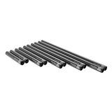 8Sinn 8-15MMBR-20 15mm M12 Female Rods Black 8-Inch Pair