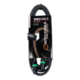 Accu Cable AC3PDMX15 3‑Pin DMX Cable, 15-Feet