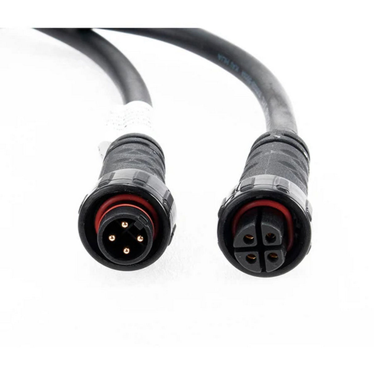 Accu Cable PEC200 IP65 Rated Power Extension Cable for WIFLY EXR QA12BAR IP, 2-Meters