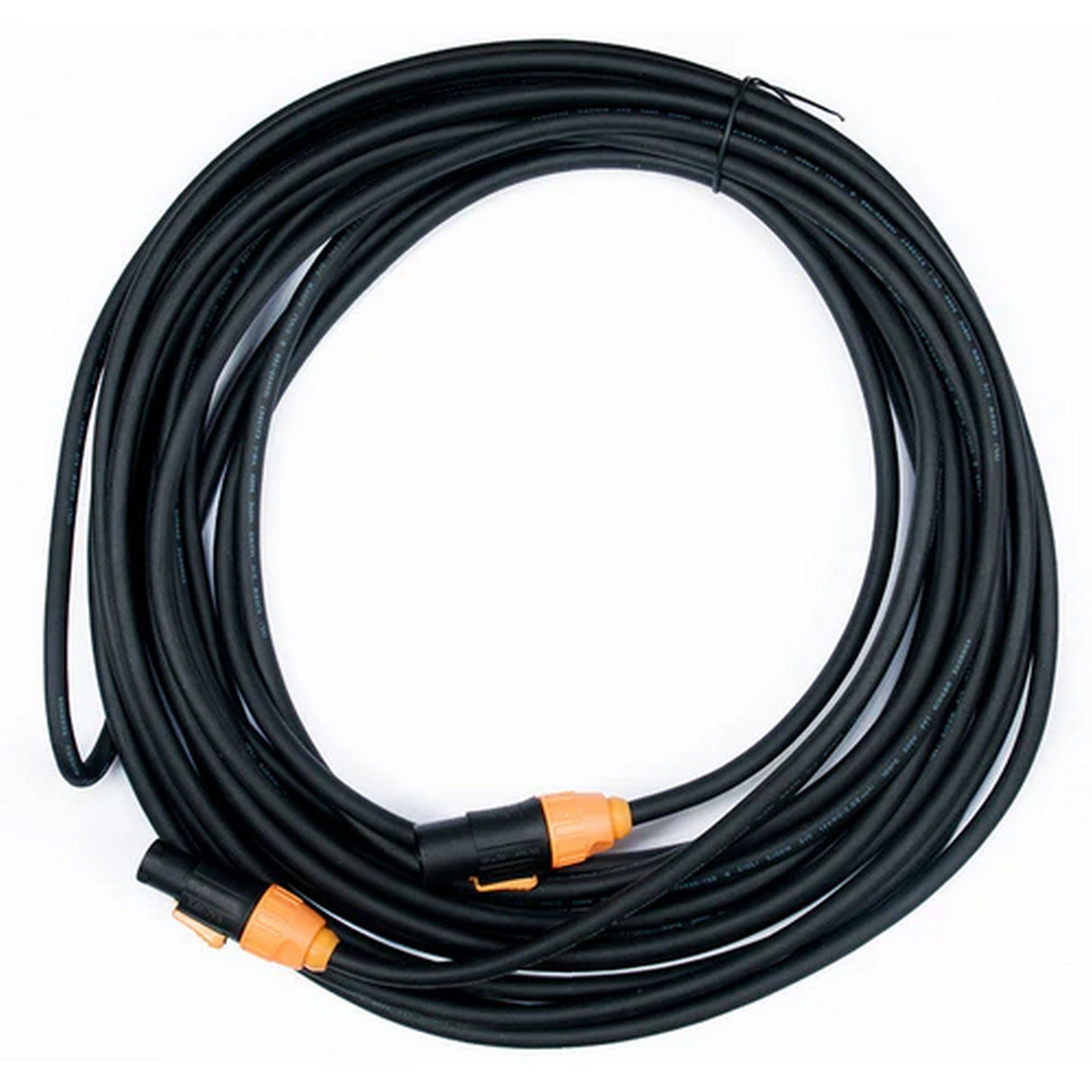 Accu Cable SIP178 IP65 Power Twist Lock Male-to-Female Link Cable, 50-Feet