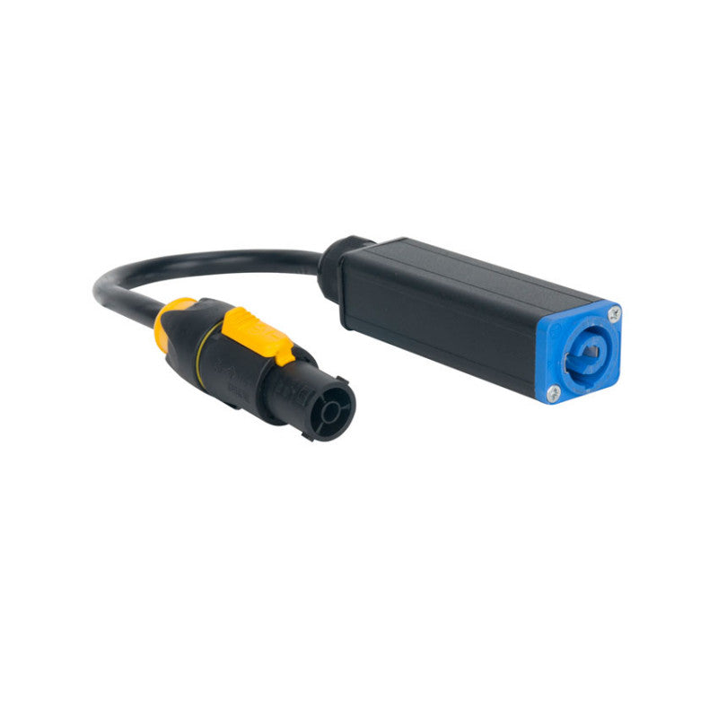 Accu Cable SIP1PCIA PowerCON to Standard Locking Power Input Adapter, 1-Foot