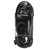 Accu Cable EC1633FER25 TripleTap 16 Gauge Extension Cord, 25-Feet