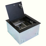 Ace Backstage Co. BZ132L3BK Super Bezel/Locking Lid with Hex Lock Black