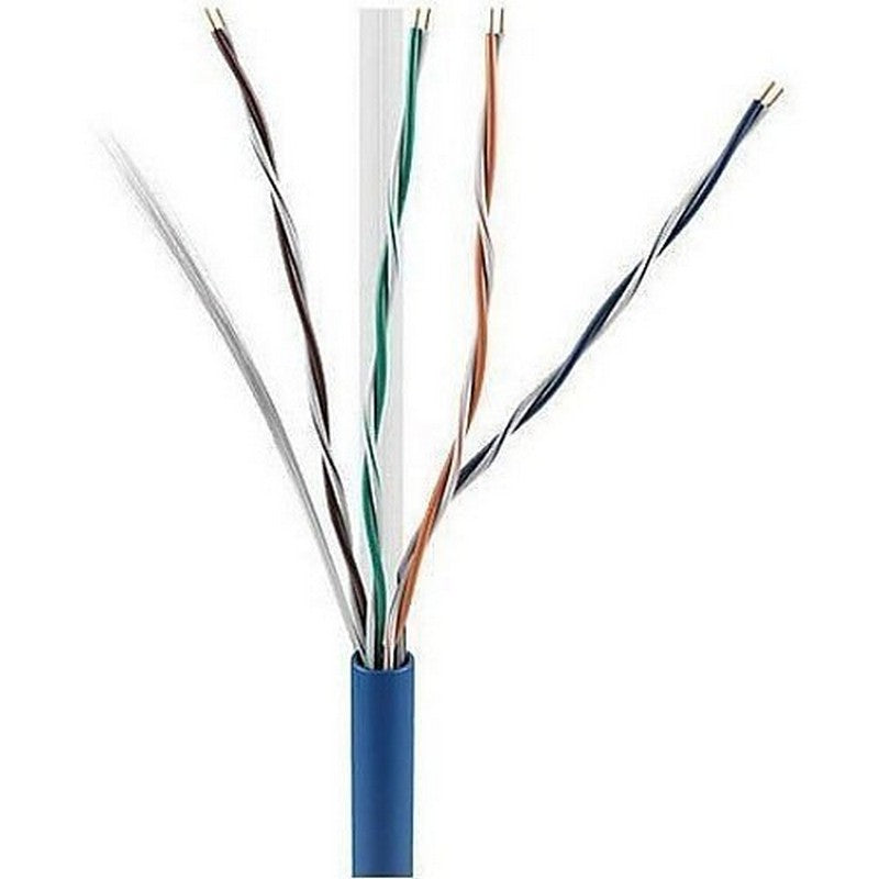 ADI Pro 0E-CMR6BLR CAT6 23/4 Solid BC Cable, Unshielded UTP, 1000-Feet Express Box, Blue