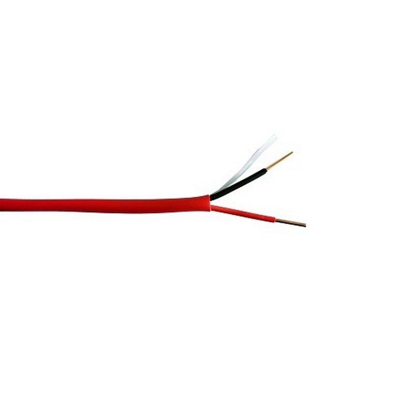 ADI Pro RN-2005106 18/2 Unshielded Plenum Fire Alarm Cable, 1000-Feet Express Reel Box, Red