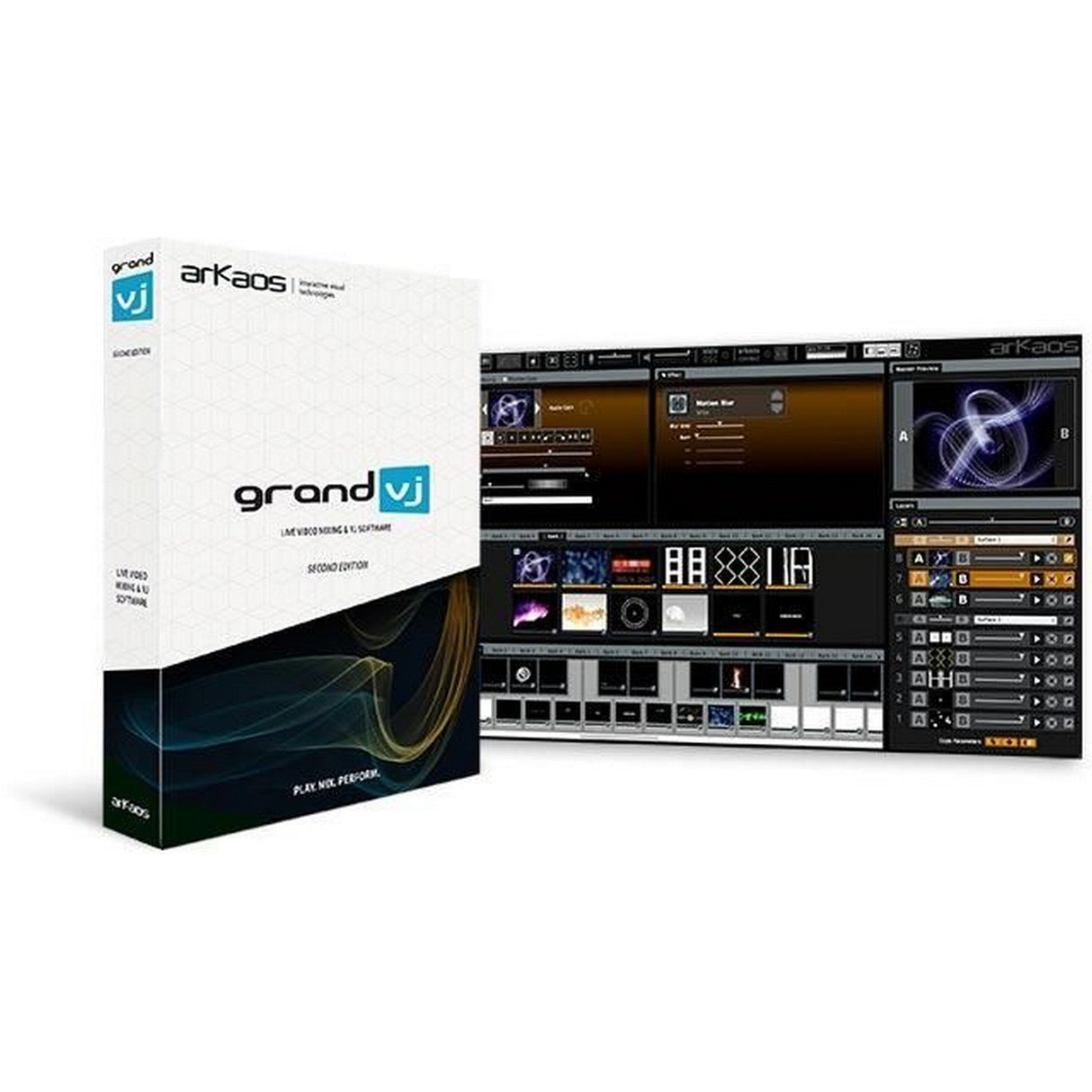 ADJ Grand VJ 2.0 Standard Version Video Mixing Software