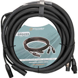ADJ Accu-Cable SPD Series IP65 5-Pin DMX & Power Combo Cable