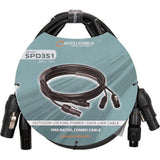 ADJ Accu-Cable SPD Series IP65 5-Pin DMX & Power Combo Cable