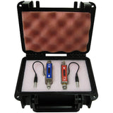 AFP MC2 3G/HD BNC Male to ST Fiber Optic Tx/Rx Kit US Power Supplies