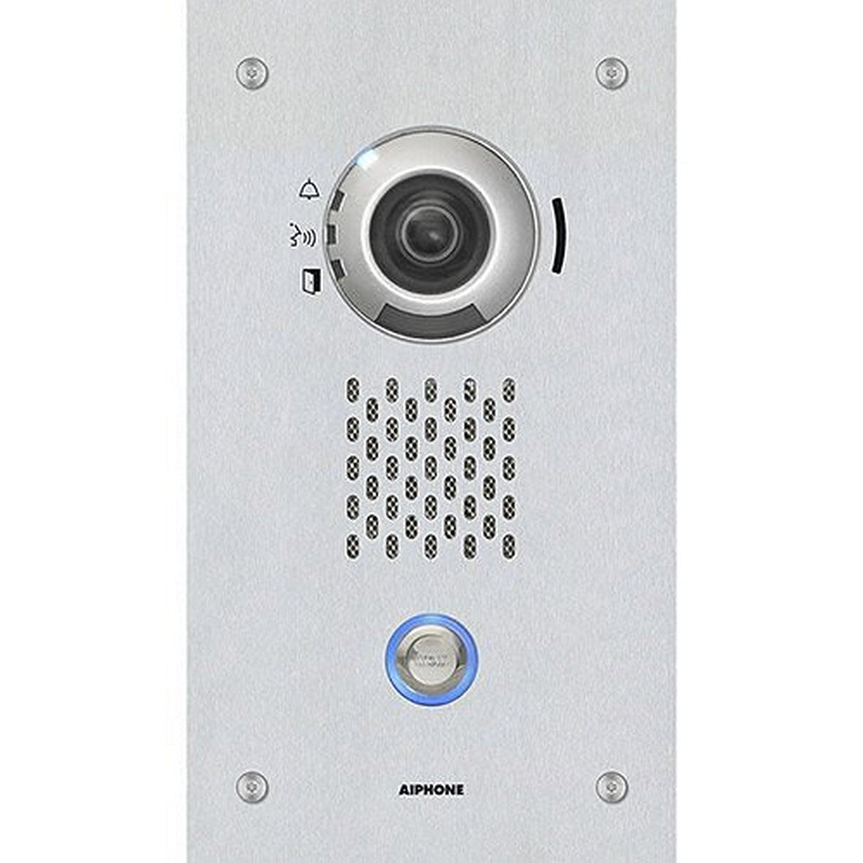 Aiphone IX-DVF Flush Mounted IP Video Door Station, Stainless-Steel