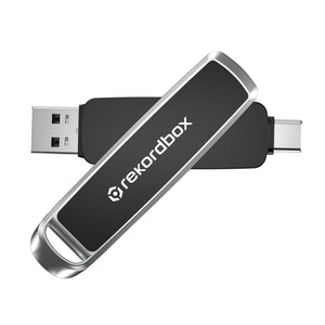 AlphaTheta SanDisk DJ USB Flash Drive 1TB | Pioneer DJ and AlphaTheta Hardware Optimized Dual USB-C/A