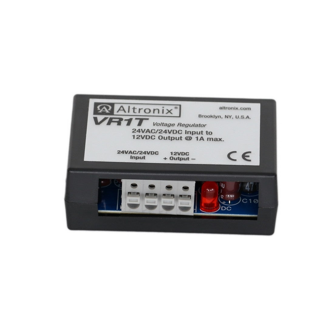 Altronix VR1T 24VAC/VDC to 12VDC Voltage Regulator