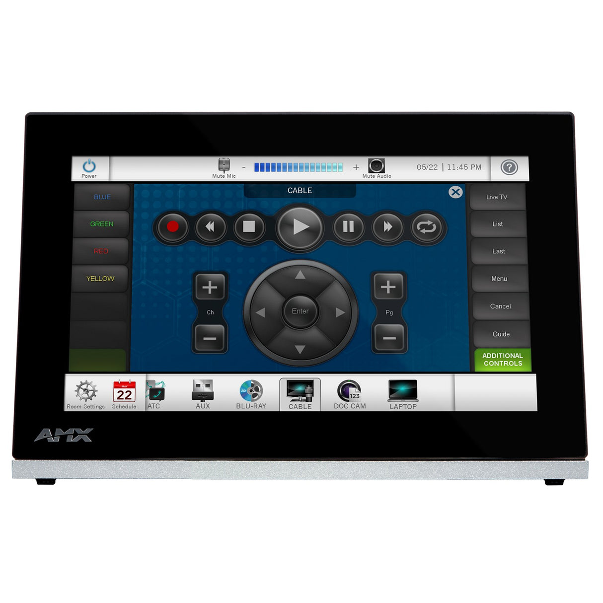 AMX MT-702 Modero G5 7-Inch Tabletop Touch Control Panel