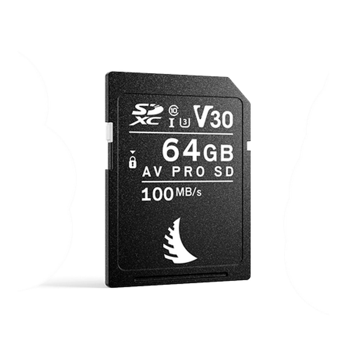 Angelbird AV PRO SD V30 SDXC UHS-I Memory Card, 64GB