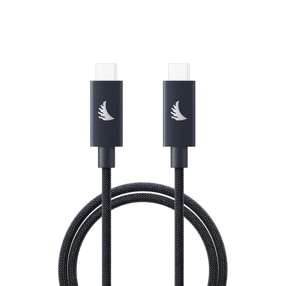 Angelbird UC4SFBG100 3.3' USB-C 4.0 Solid Flex Cable (Blue Gray)