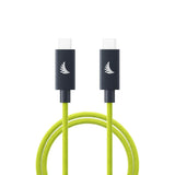 Angelbird UC4SFL200 6.6' USB-C 4.0 Solid Flex Cable (Lime)