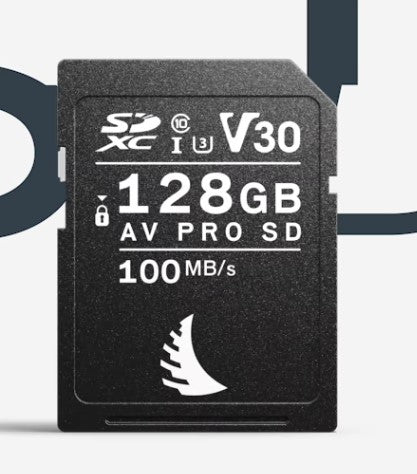 Angelbird AV PRO SD V30 SDXC UHS-I Memory Card, 128GB