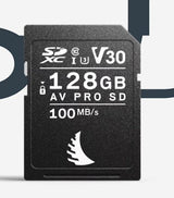 Angelbird AV PRO SD V30 SDXC UHS-I Memory Card 128GB