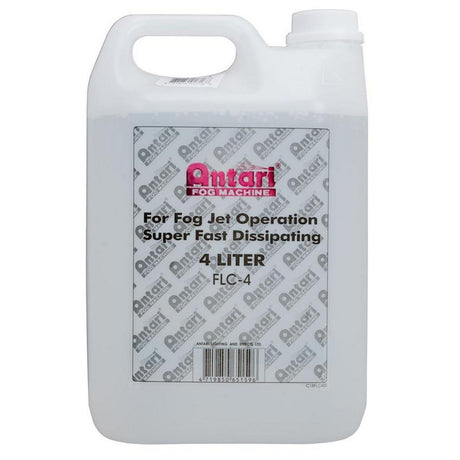 Antari FLC Instant Dissipating Fog Fluid for W-715 and Z-1520RGB (4-Pack) - 4-Liter