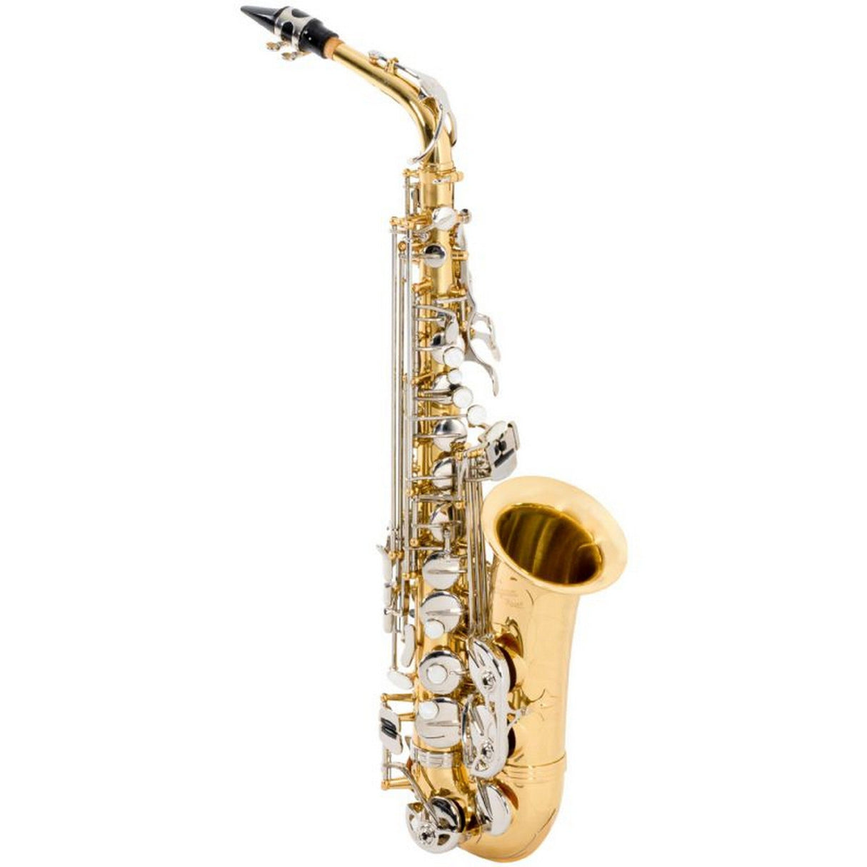 Antigua Vosi AS2155LN Eb Alto Saxophone, Nickel Keys/Lacquer Body