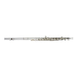 Antigua FL2410SL-U Open Hole Flute C-Key Silver Plated