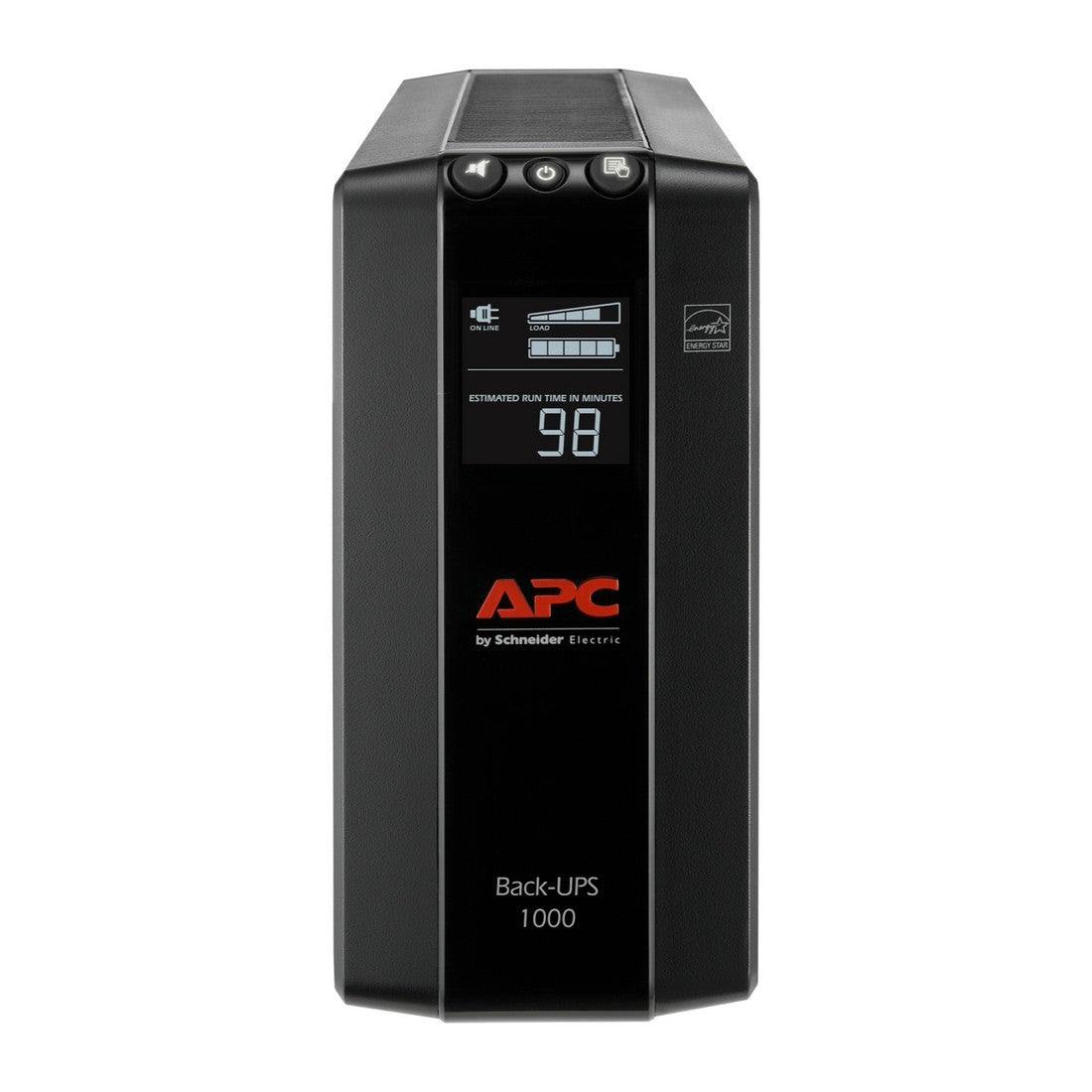 APC BX1000M 4-Surge 1000VA Compact Tower Back-UPS 1000 with Eight NEMA Outlets