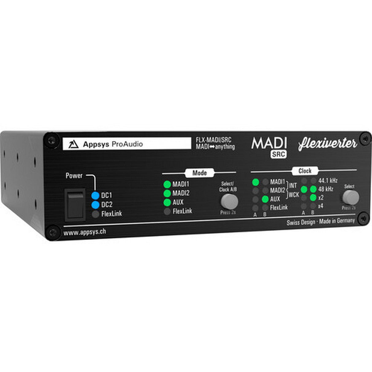 Appsys ProAudio Flexiverter FLX-MADI/SRC-SFP MADI Converter with SRC