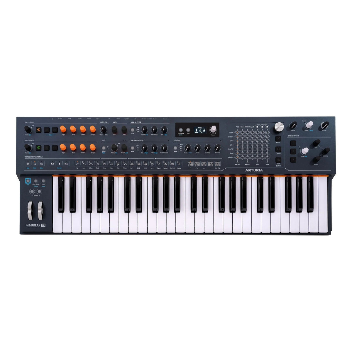 Arturia MiniFreak 49 Polyphonic Hybrid Synthesizer, 49 Keys
