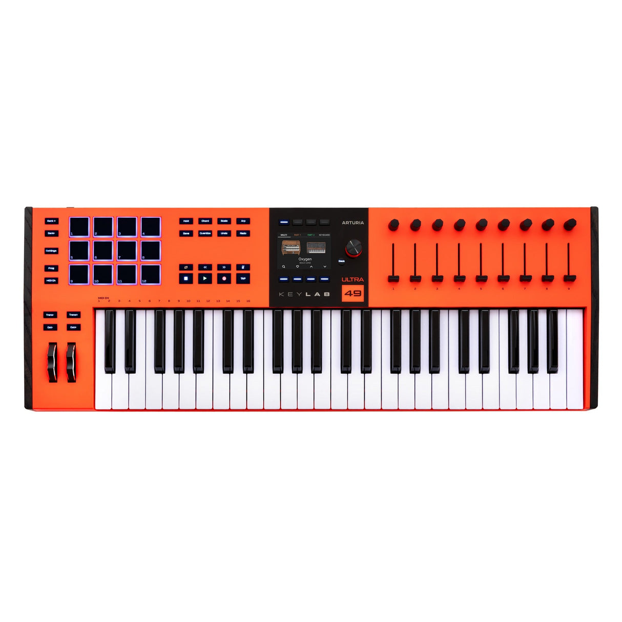 Arturia KeyLab 49 mk3 Ultra Professional MIDI Controller, Orange