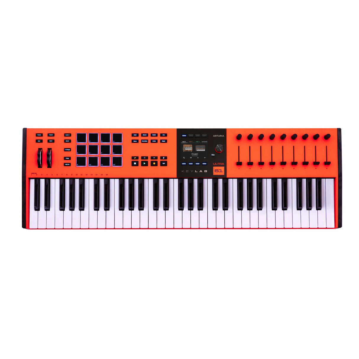 Arturia KeyLab 61 mk3 Ultra Professional MIDI Controller, Orange