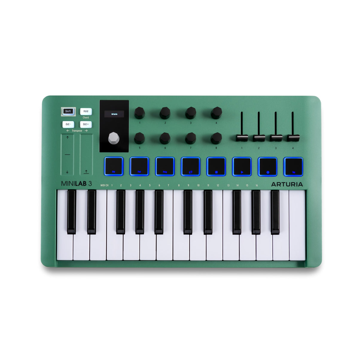 Arturia MiniLab 3 25-Note Compact MIDI Keyboard and Pad Controller