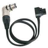 Anton Bauer PowerTap 9 XLR 9inch PowerTap to Right Angle 4P XLR Female Cable 8075-0150